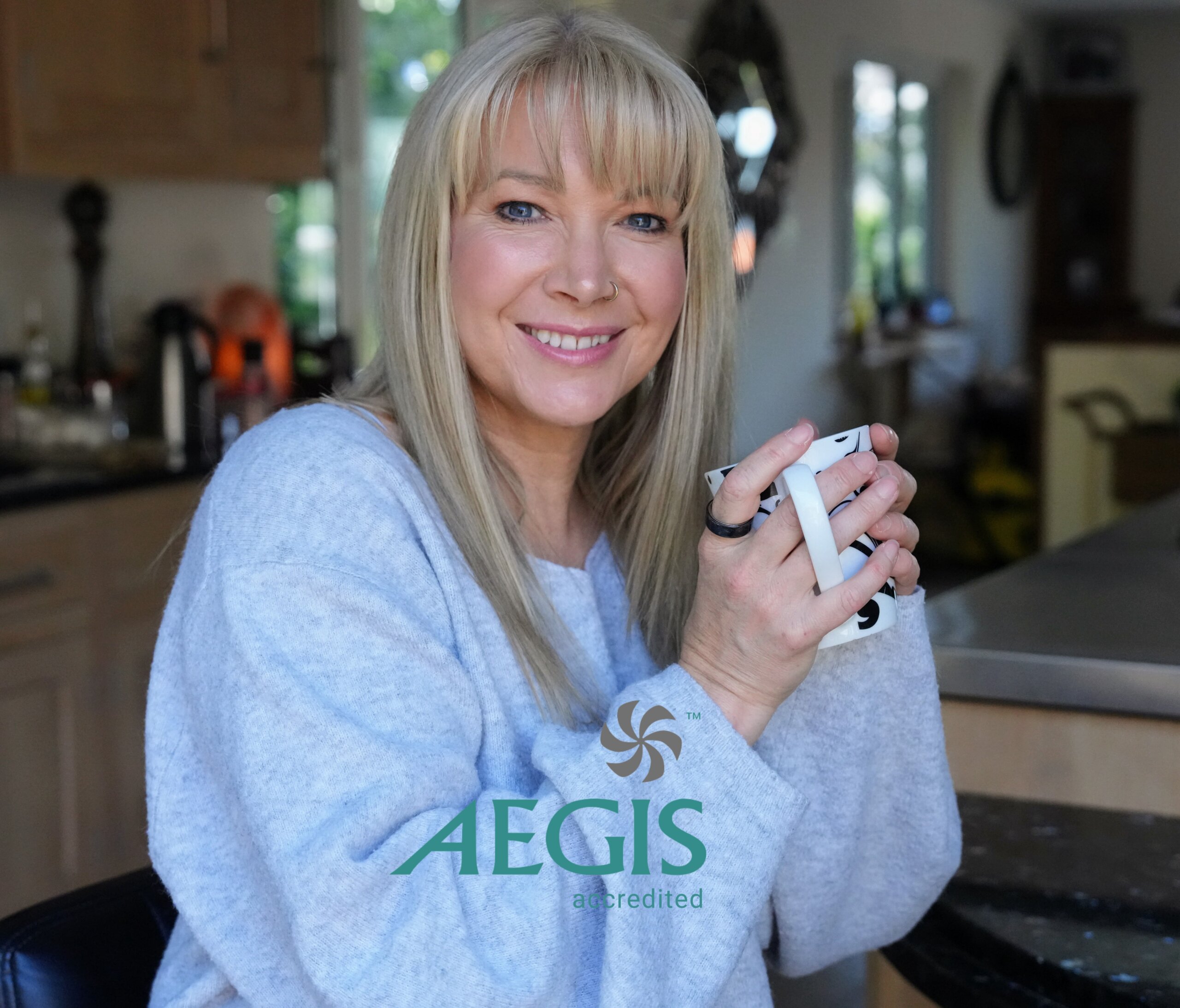 Becky Stone, founder of Home From Home Canterbury, an AEGIS Accredited Educational Guardian providing guardianship and homestay support for international students in Canterbury and Kent.