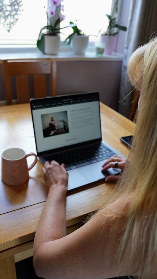 Educational guardian reviewing student wellbeing information