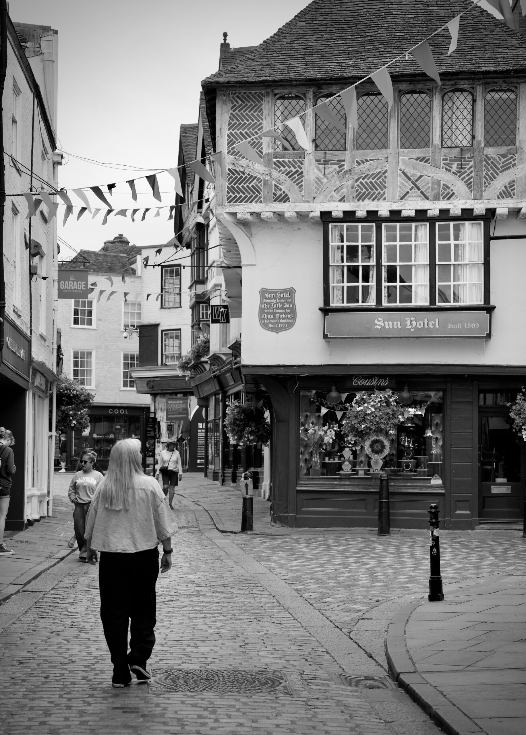 Becky Stone walking through Canterbury – Home From Home Canterbury