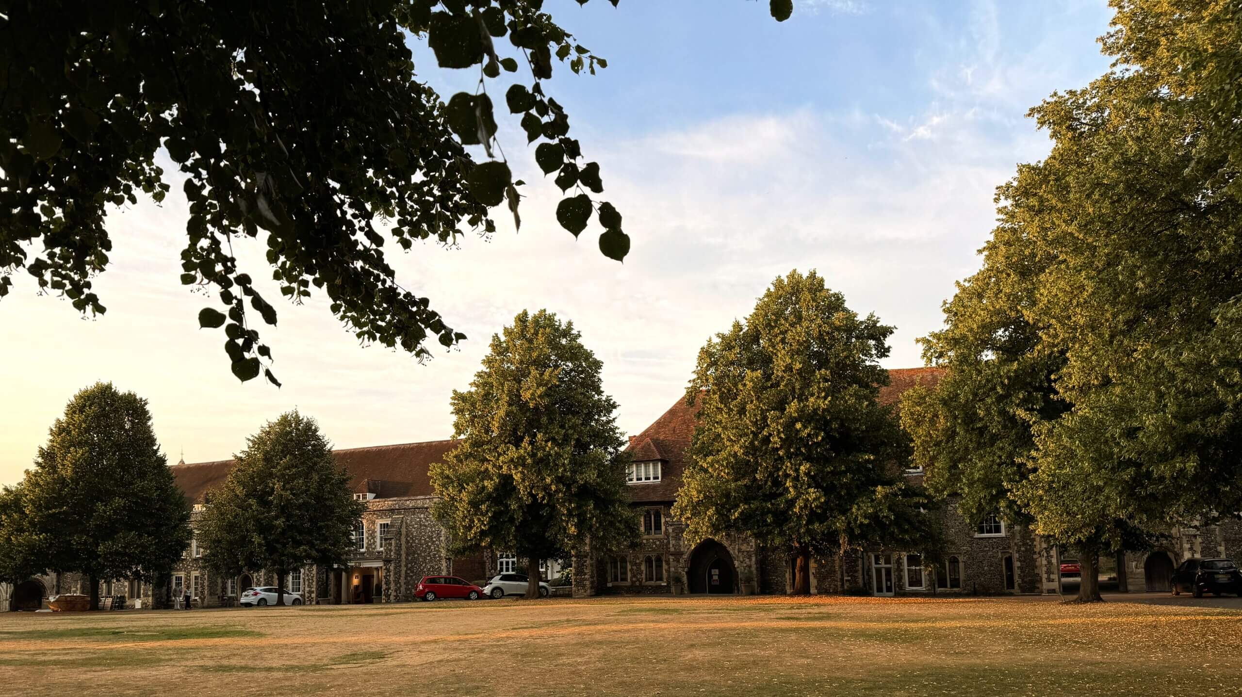 The King's School Canterbury grounds near Home From Home Canterbury